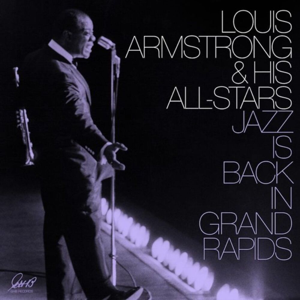 Louis Armstrong - Jazz Is Back in Grand Rapids - Purple  LP LP
